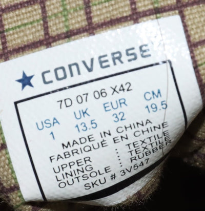 Converse All Star Alte Marrone Eur 32 Youth