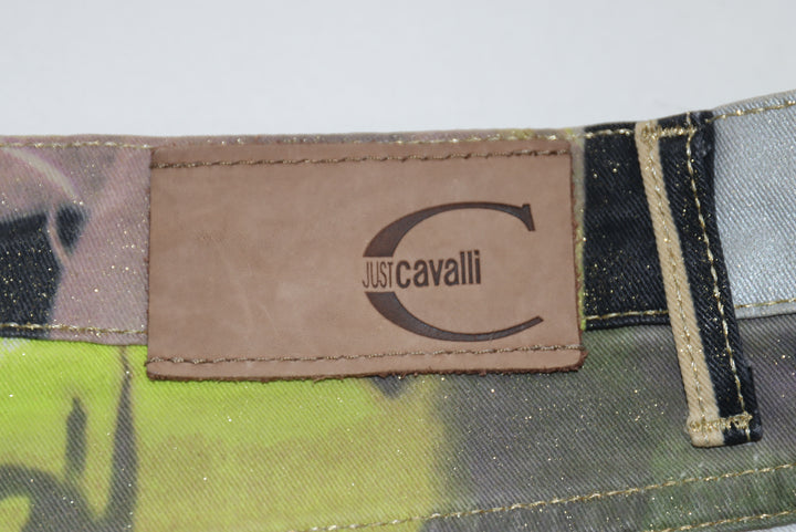 Roberto Cavalli Regular Fit Jeans Multicolore W31 Donna