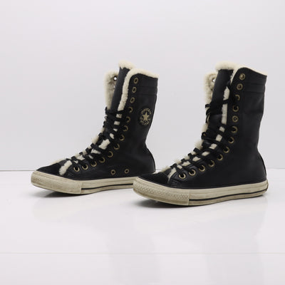 Converse All Star Sherpa Stivaletto Nere Eur 36 Unisex