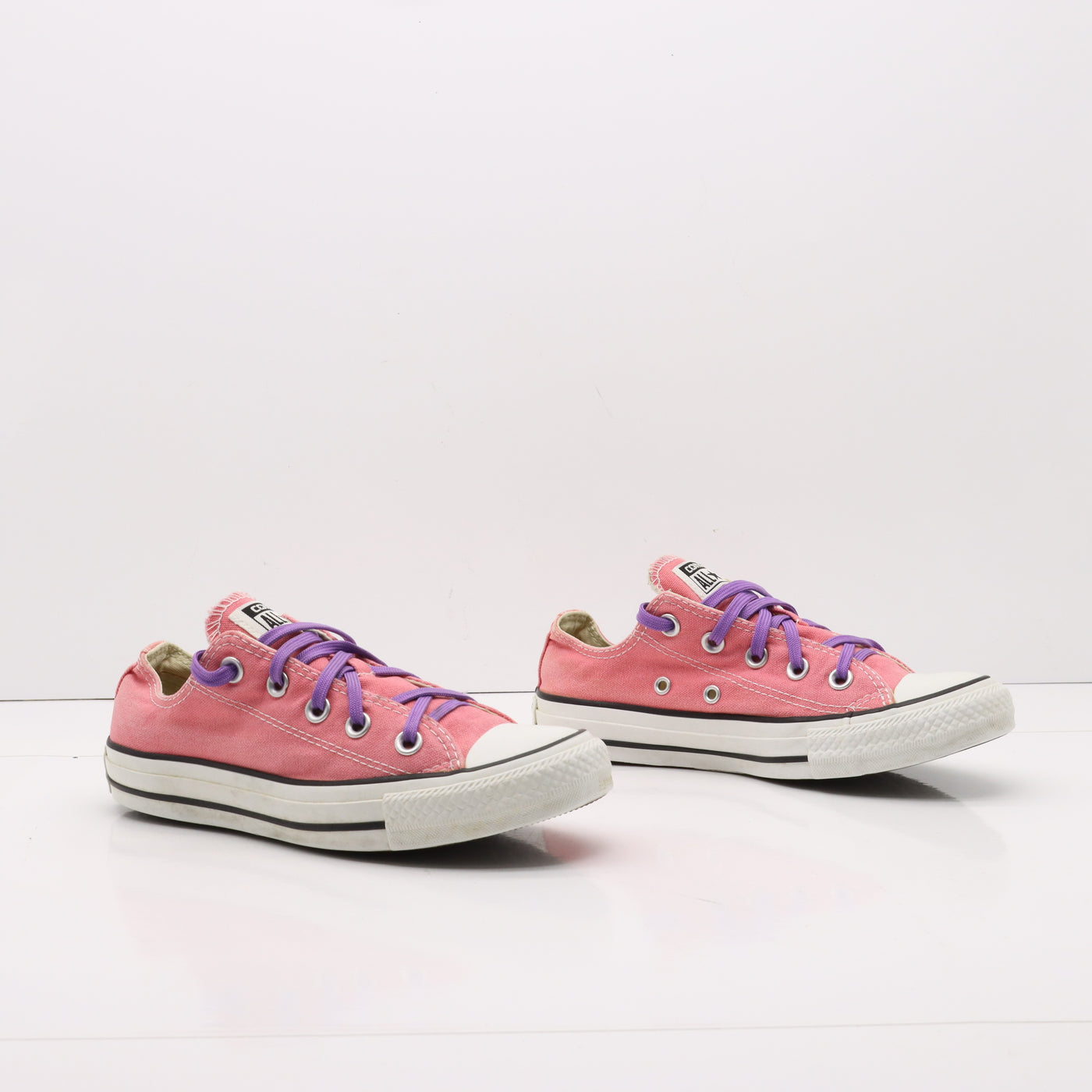 Converse All Star Basse Rosa Eur 36 Unisex