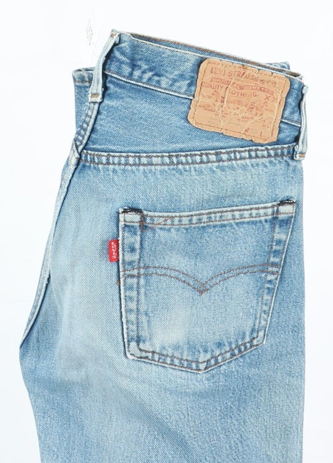Levi's 501 Selvedge Vintage Jeans Denim W30 L32 Unisex Levis cimosa
