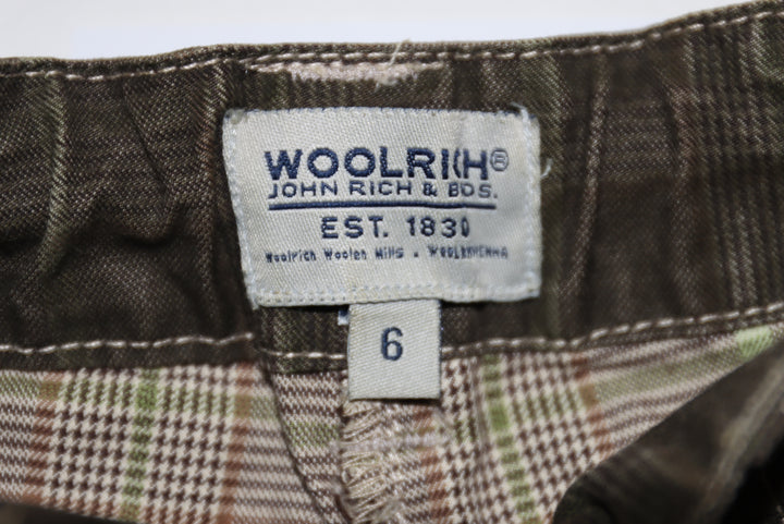 Woolrich Jeans Verde a Quadri 6 Anni Bambino