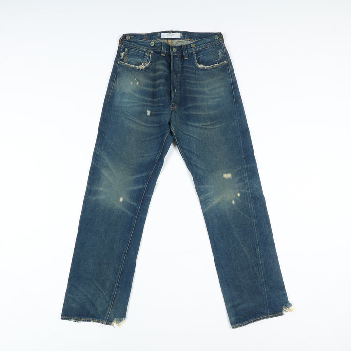 Levi's 501xx Rivets Martingala Vintage Jeans Denim W32 L34 Unisex