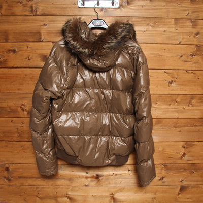 Moncler Bomber Marrone Taglia 3 Donna