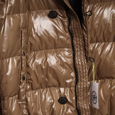 Moncler Bomber Marrone Taglia 3 Donna