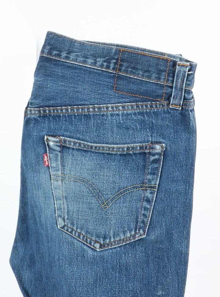 Levi's 501 Big E Rivets Selvedge Vintage Jeans Denim W36 L38 Uomo Made in USA