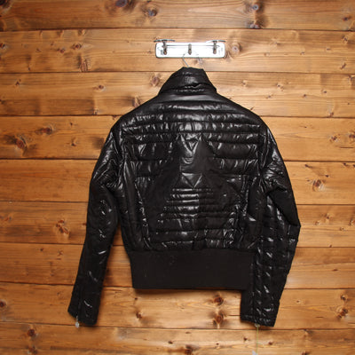 Moncler Bomber Nero Taglia L Donna