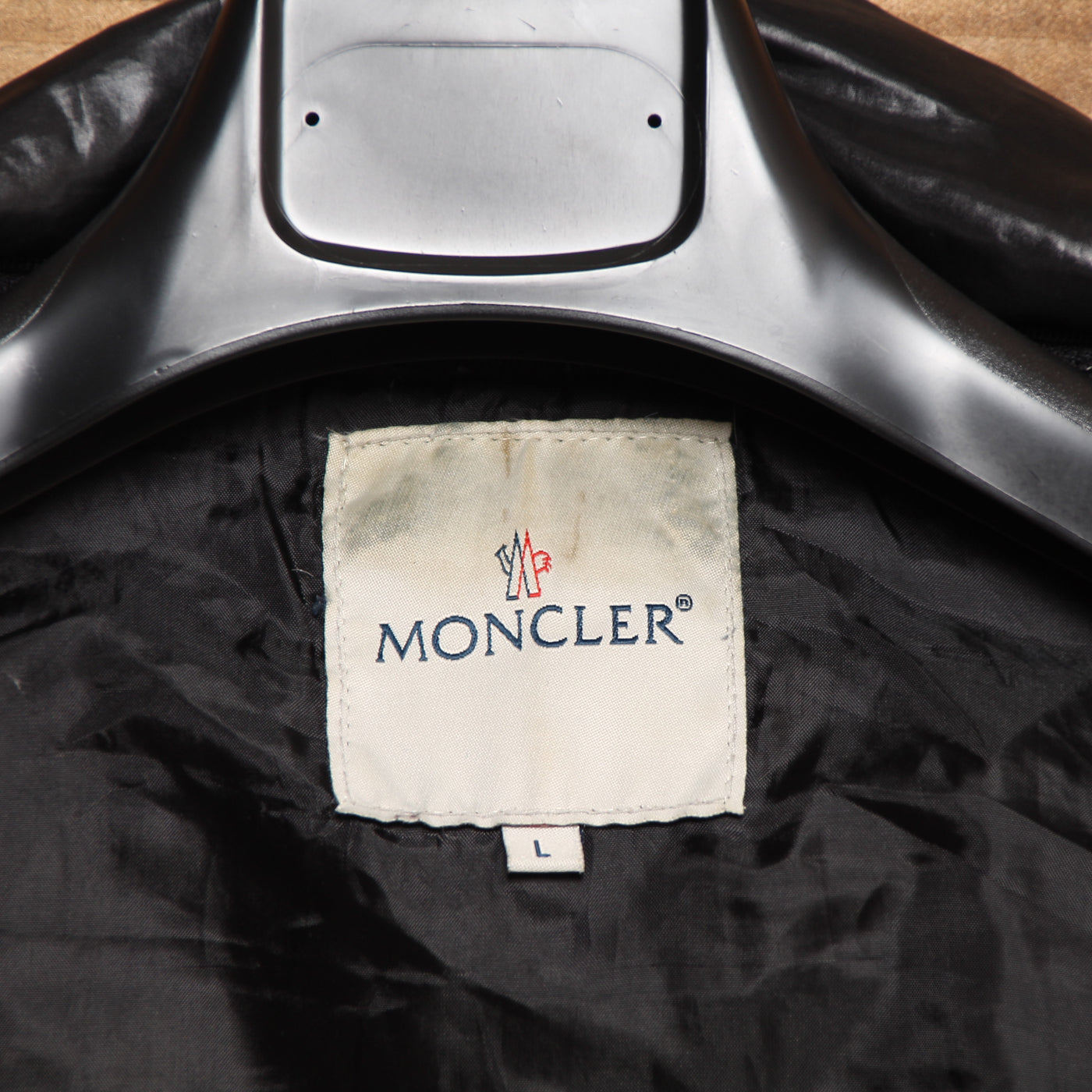 Moncler Bomber Nero Taglia L Donna