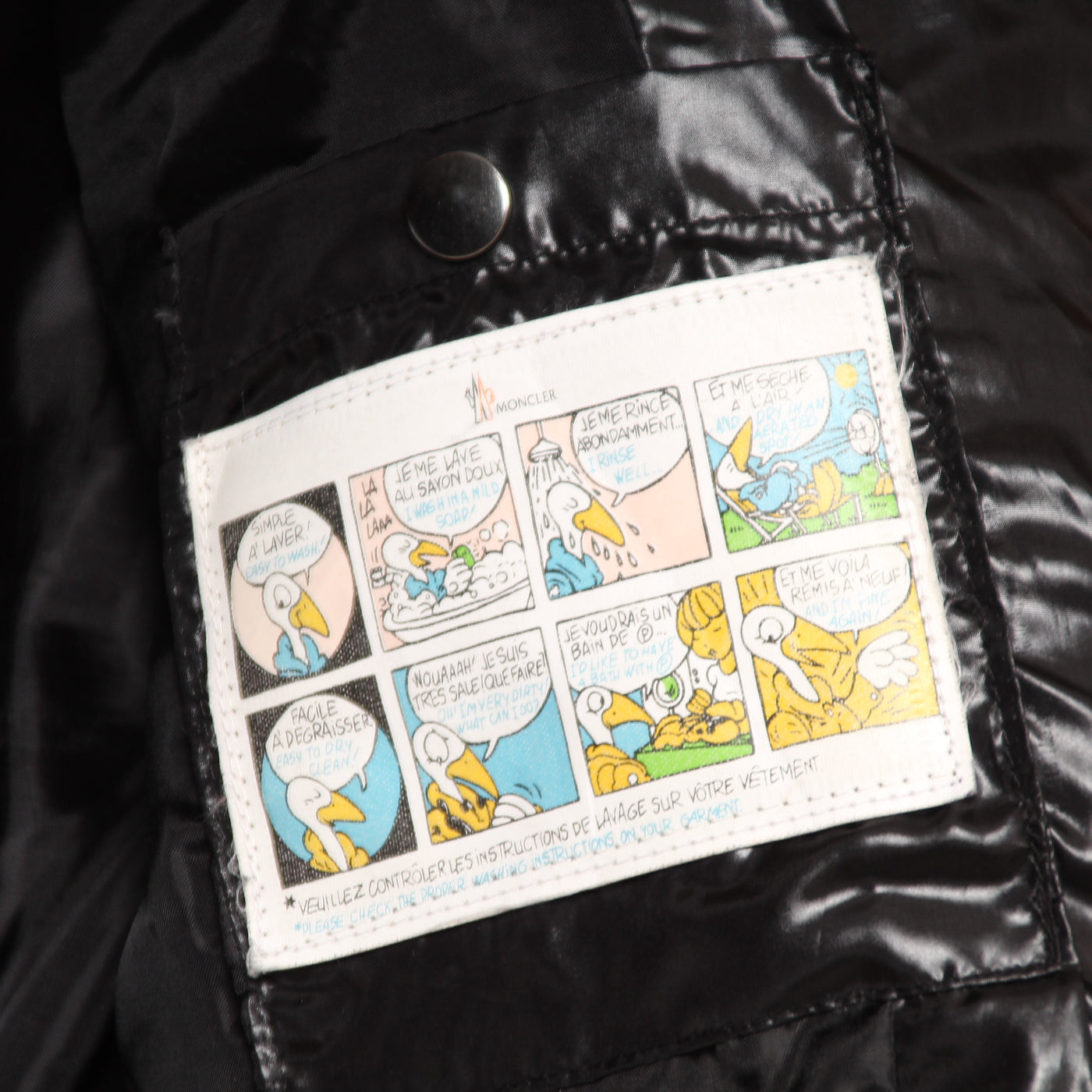 Moncler Bomber Nero Taglia L Donna