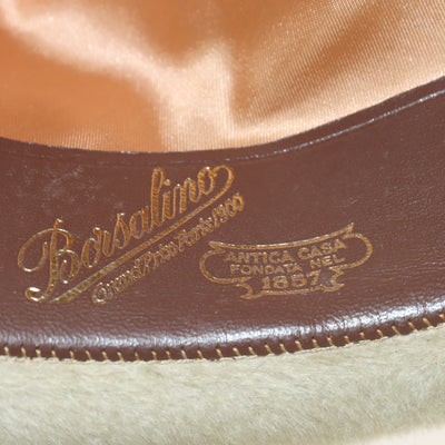 Borsalino Cappello Beige Unisex