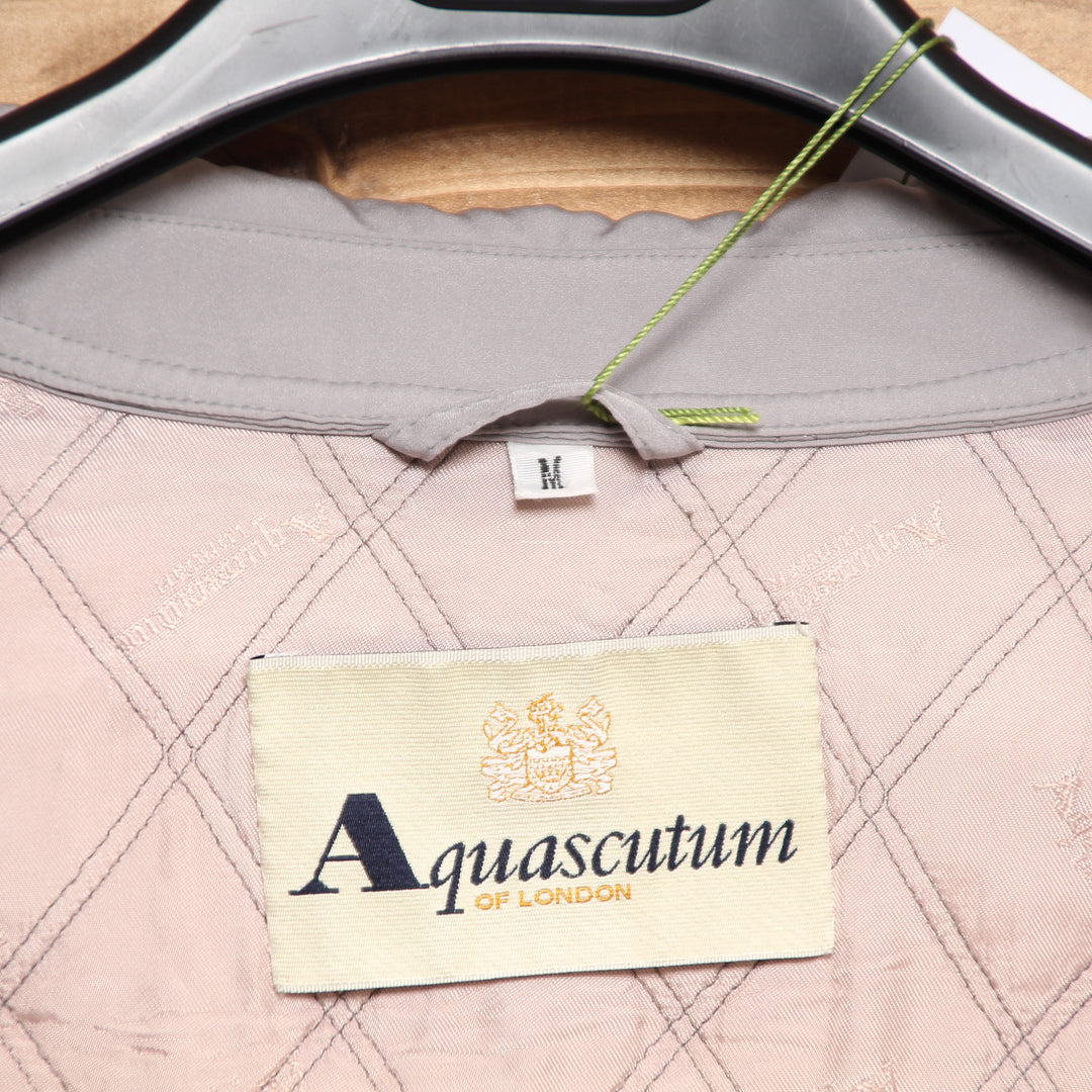 Aquascutum Giacca Trapuntata Grigio Taglia M Donna