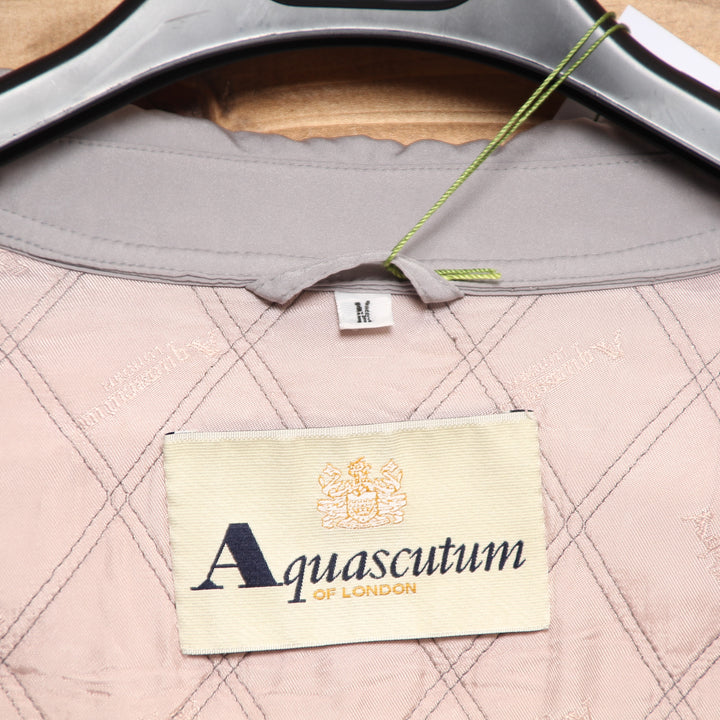 Aquascutum Giacca Trapuntata Grigio Taglia M Donna