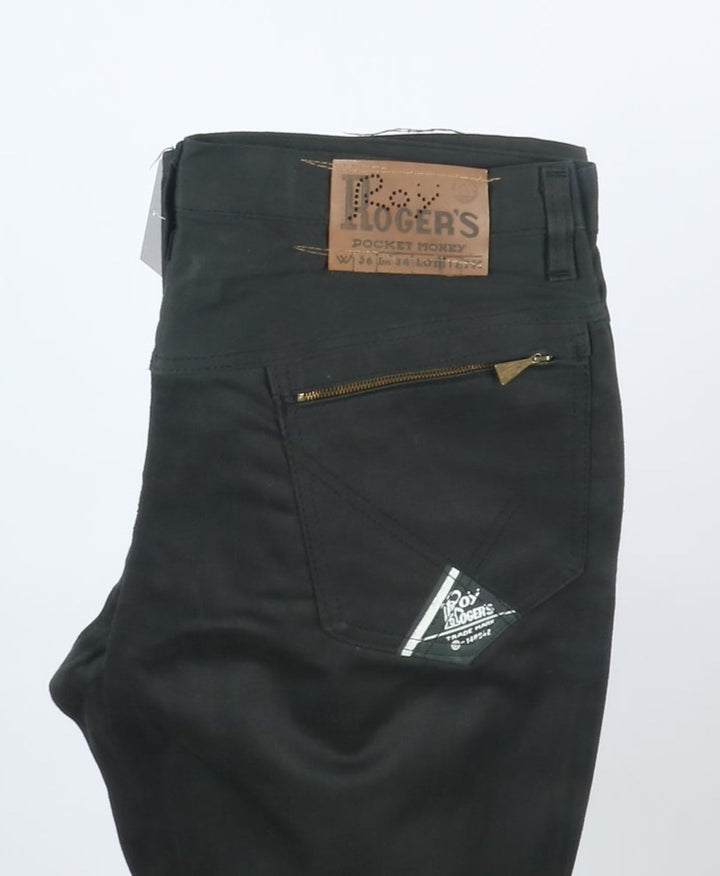 Roy Roger's Jeans Marrone W36 L34 Uomo Deadstock w/Tags