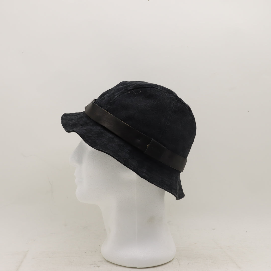 Gucci Cappello a Secchiello Nero Uomo