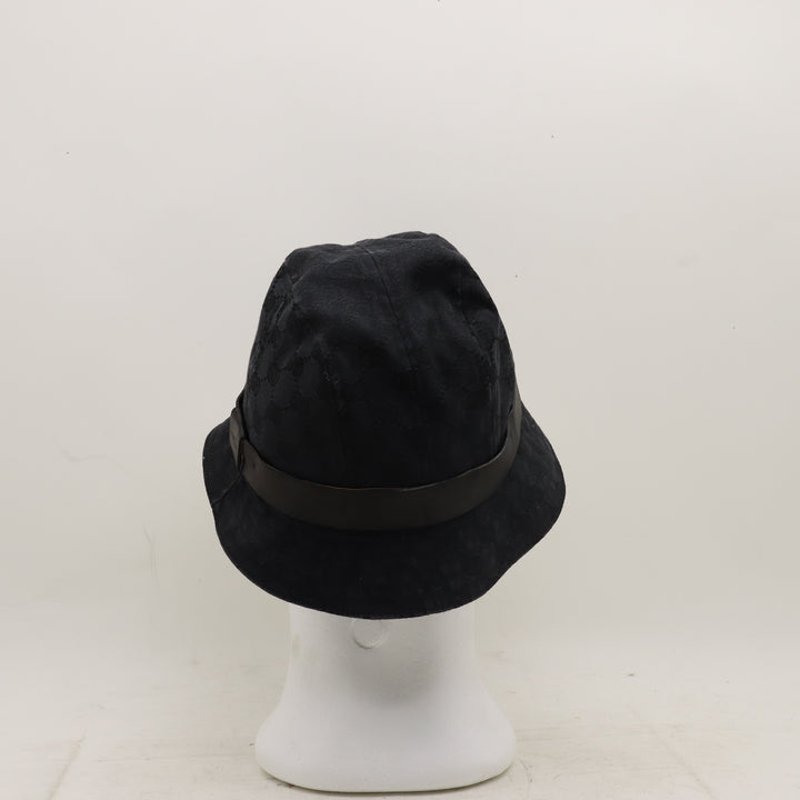 Gucci Cappello a Secchiello Nero Uomo