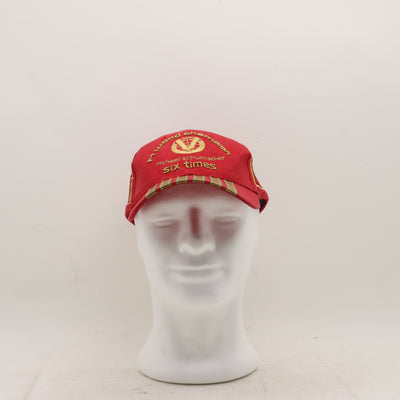 Idea F1 World Champion Schumacher Cappello Trucker Rosso Uomo