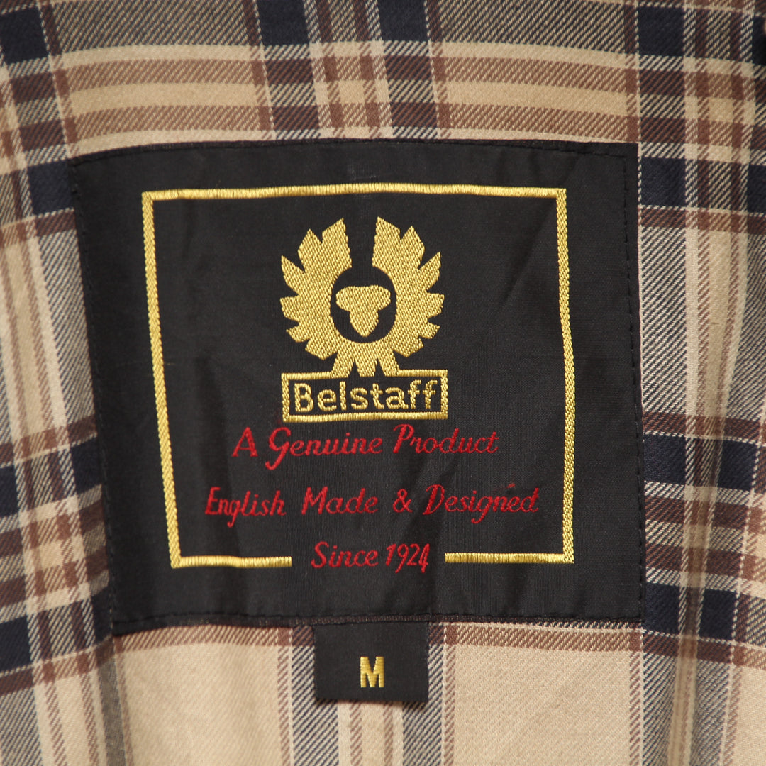 Belstaff Gold Label Giacca in Pelle Vintage Marrone Taglia M Uomo
