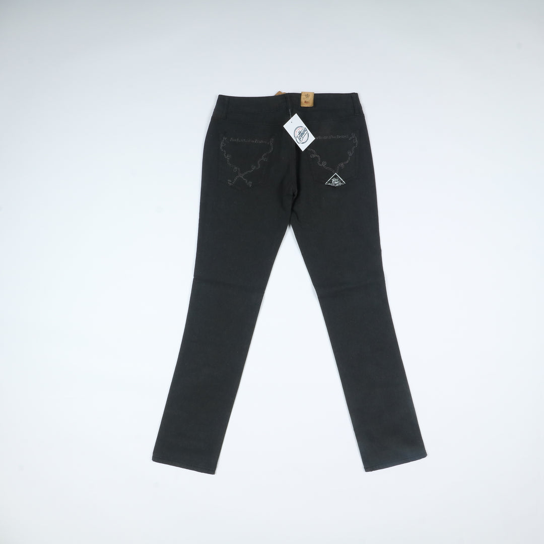 Roy Roger's Jeans Grigio W30 Donna Deadstock w/Tags