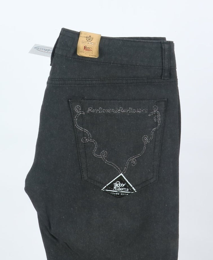 Roy Roger's Jeans Grigio W30 Donna Deadstock w/Tags