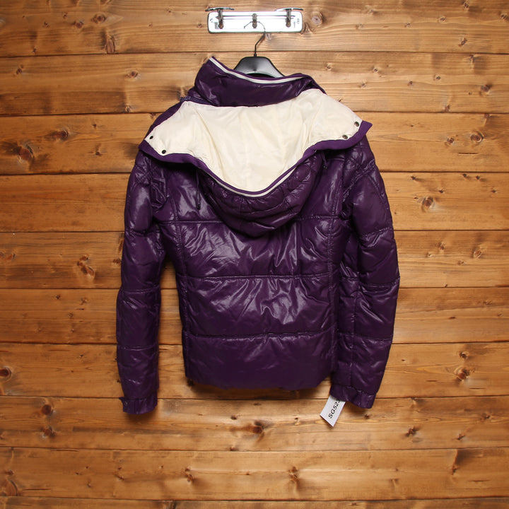 Moncler Giacca Piumino Viola Taglia 4 Donna