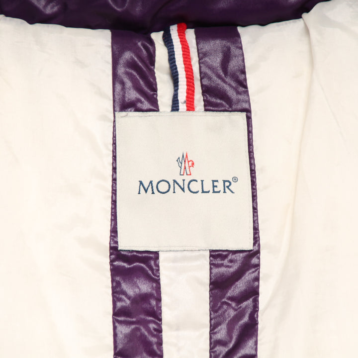 Moncler Giacca Piumino Viola Taglia 4 Donna