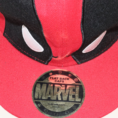 Marvel Deadpool Cappello Snapback Rosso Uomo