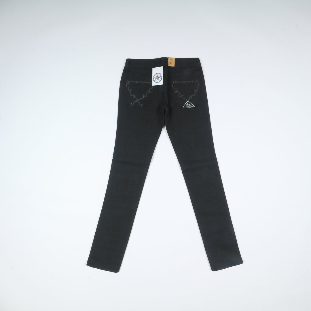 Roy Roger's Jeans Grigio W26 Donna Deadstock w/Tags
