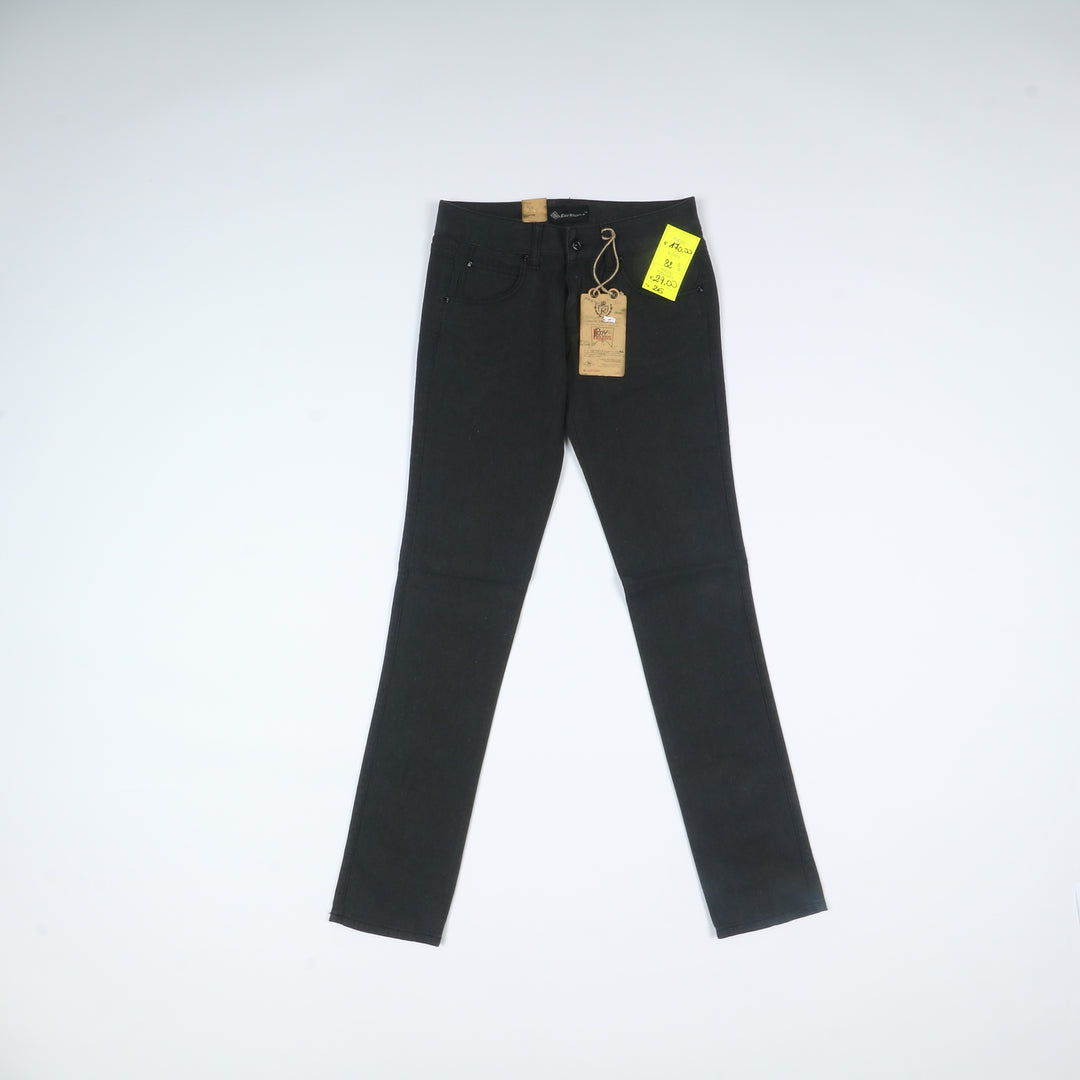 Roy Roger's Jeans Nero W26 Donna Deadstock w/Tags