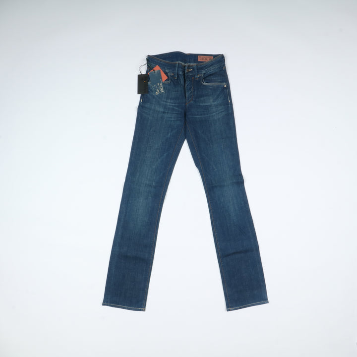 Meltin Pot Jeans Denim W25 L34 Donna Deadstock w/Tags