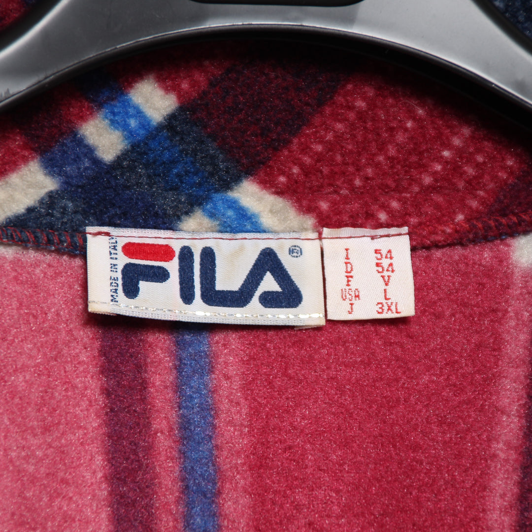 Fila Ice Tech Magic Line Pile Vintage Bordeaux Taglia 54 Unisex