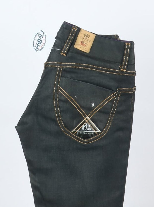 Roy Roger's Jeans Denim W25 Donna Deadstock w/Tags