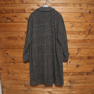 Burberry Irish Tweed Giubbotto Grigio con Fantasia Taglia 52 Uomo