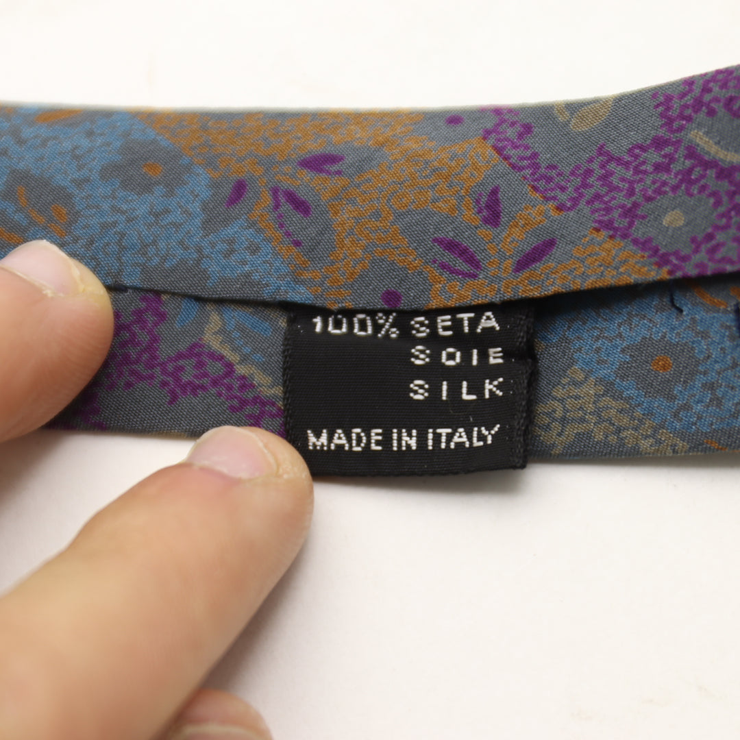 Missoni Cravatta Uomo Multicolore Floreale 100% Seta