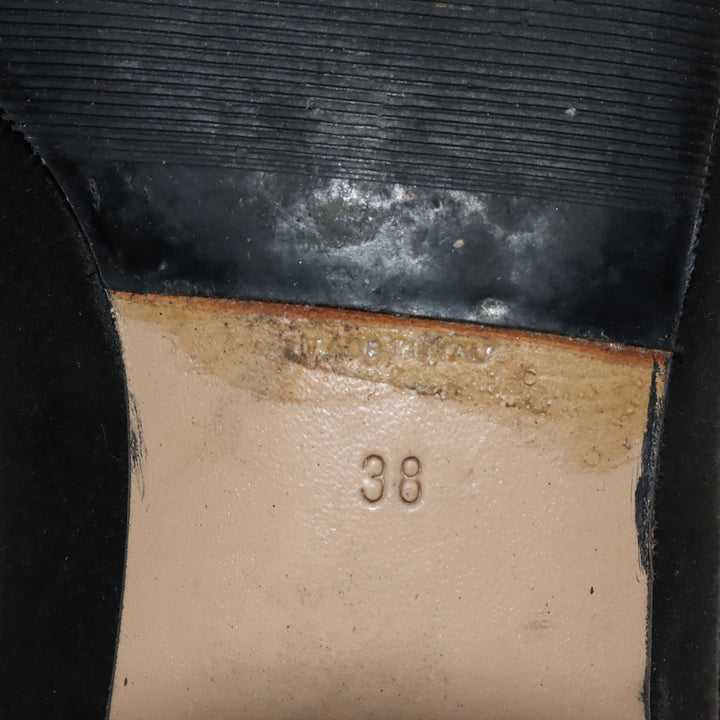 Krizia Scarpe Ballerine Nero Eur 38 Donna