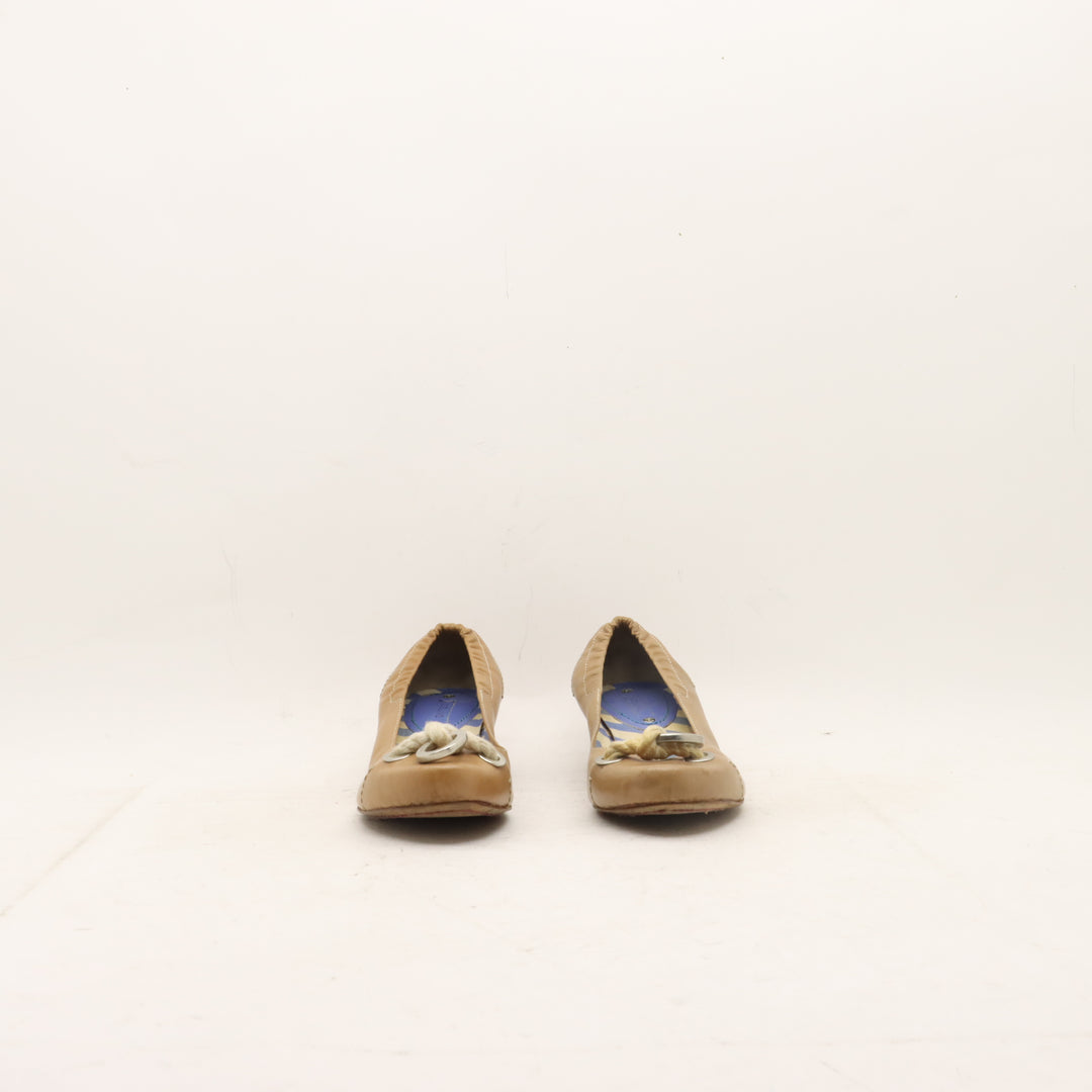 Celine Scarpe Ballerine Marrone Eur 37 Donna