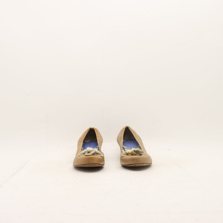 Celine Scarpe Ballerine Marrone Eur 37 Donna