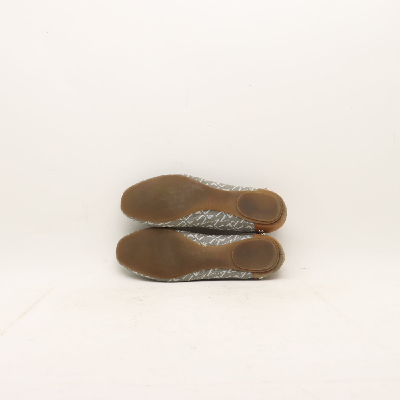 Armani Jeans Scarpe Ballerine Grigio Eur 40 Donna