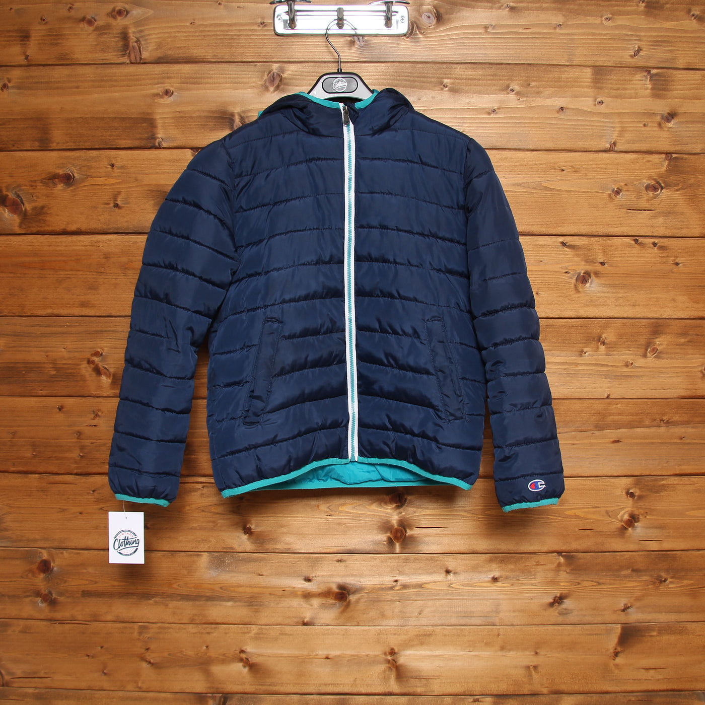 Champion Out Door Giacca Piumino Blu Taglia 40 Bambino
