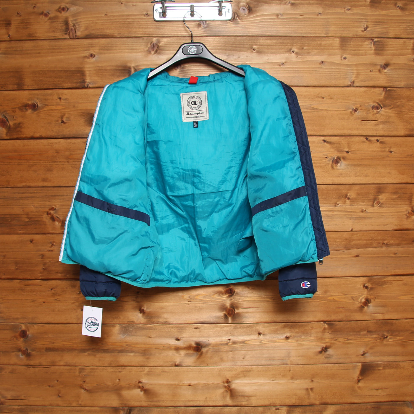 Champion Out Door Giacca Piumino Blu Taglia 40 Bambino