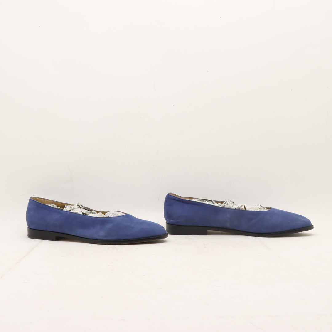 Fratelli Rossetti Scarpe Ballerine Blu Eur 39 Donna – Vintage