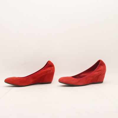 Frau Scarpe Décolleté Rosse Eur 40 Donna