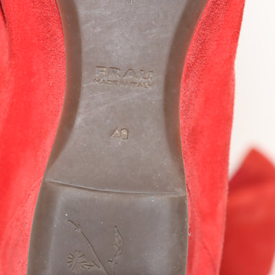 Frau Scarpe Décolleté Rosse Eur 40 Donna