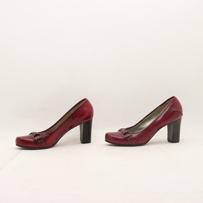 Costume National Scarpe Décolleté Bordeaux Eur 38.5 Donna
