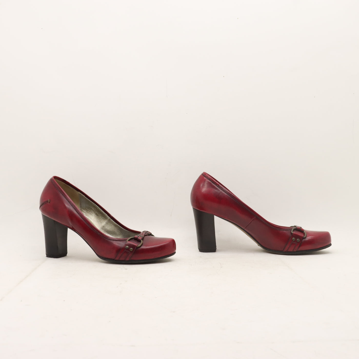 Costume National Scarpe Décolleté Bordeaux Eur 38.5 Donna
