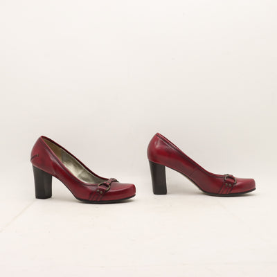 Costume National Scarpe Décolleté Bordeaux Eur 38.5 Donna