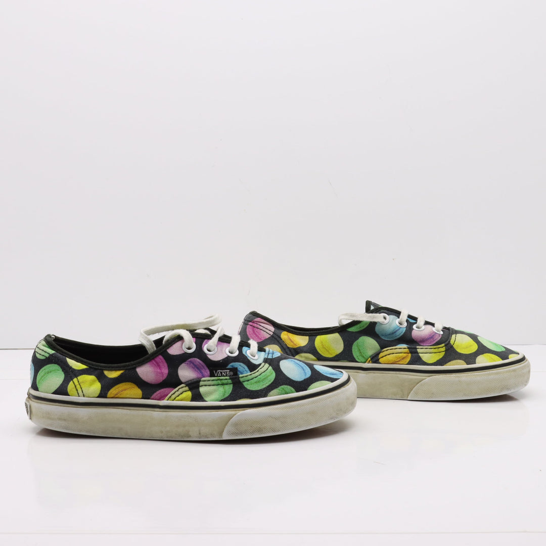 Vans Authentic Basse Nere Macaron Eur 37 Unisex – Vintage Clothing