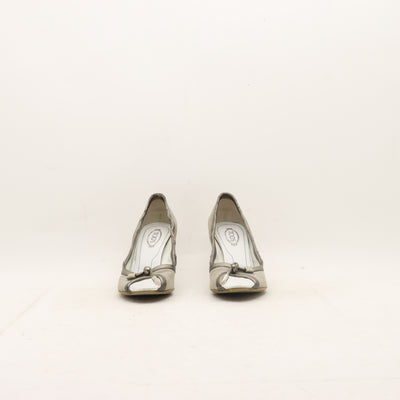 Tod's Scarpe Décolleté Grigio EU 36 Donna