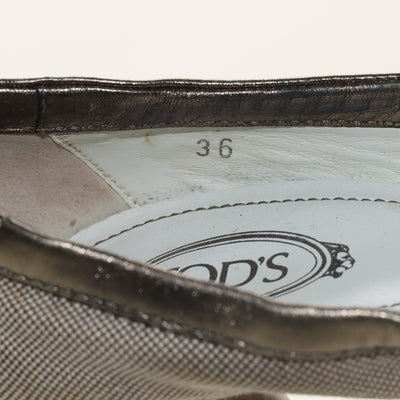 Tod's Scarpe Décolleté Grigio EU 36 Donna