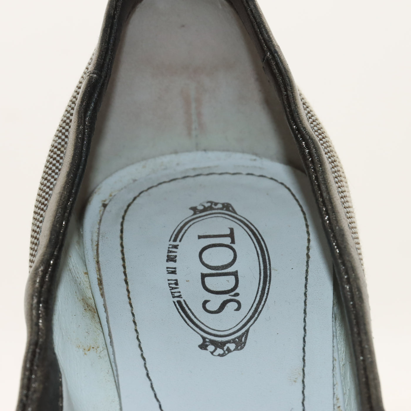 Tod's Scarpe Décolleté Grigio EU 36 Donna