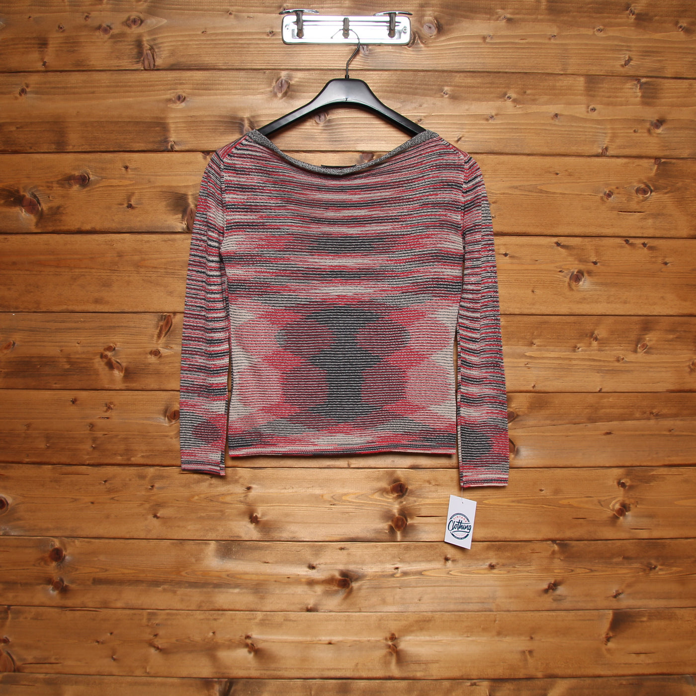 Missoni Maglia Vintage Multicolore Taglia 42 Donna